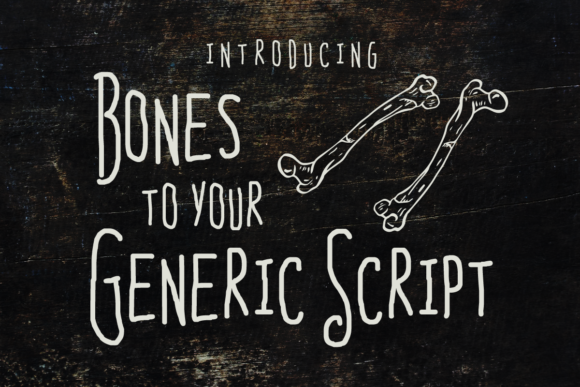 A Script Font That Adds Bones to Your Brand Story