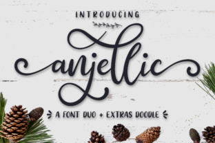 Anjellic Duo: A Thoughtful Script Font Pair for Editorial Design
