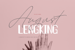 August Duo: A Refined Script Font Duo for Digital Design