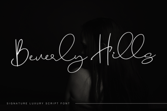 Beverly Hills: A Fresh Handmade Script for Editorial Projects