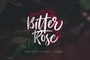 Bitter Rose: A Bold Script Font for Editorial Design