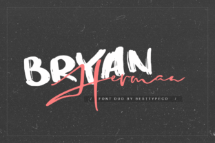 Bryan Herman: A Handwritten Script Font for Business Branding