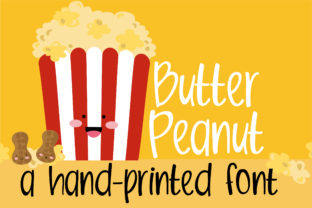 Butter Peanut: A Joyful Handwritten Font for Branding Projects