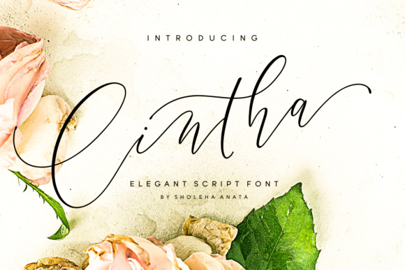 Cintha: A Script Font with Elegant Energy