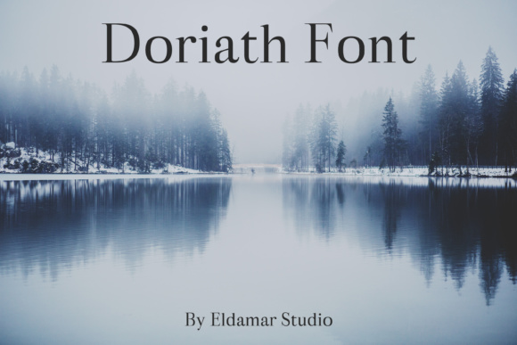 Doriath: A Handcrafted All-Caps Font for Bold Campaigns
