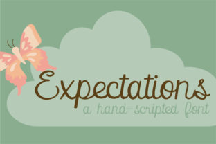 Expectations: A Handwritten Font With Real Creative Charm