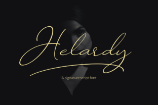 Helardy Script Font for Elegant Web Design