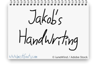 Jakob s Handwriting Font: A Messy, Natural Script Reviewed