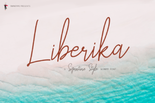 Liberika: A Script Typeface for Editorial Charm