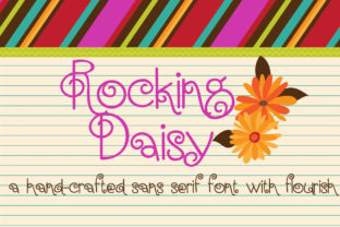 Rocking Daisy: A Whimsical Font for Editorial Design