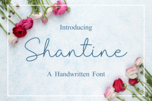 Shantine: An Elegant Monoline Script Font for Handmade Creators
