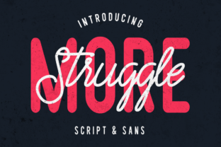 Struggle More Duo Font: A Practical Typeface for Business Branding