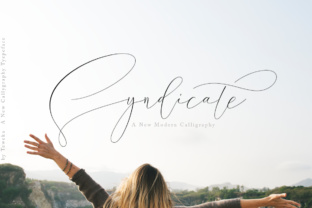 Syndicate: A Modern Script Font That Elevates Campaign Visuals
